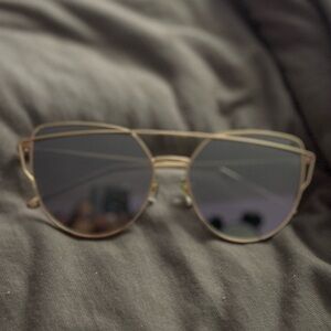 Gold Frame Sunglasses